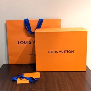 Louise Vuitton Gift Box & Shopping Bag